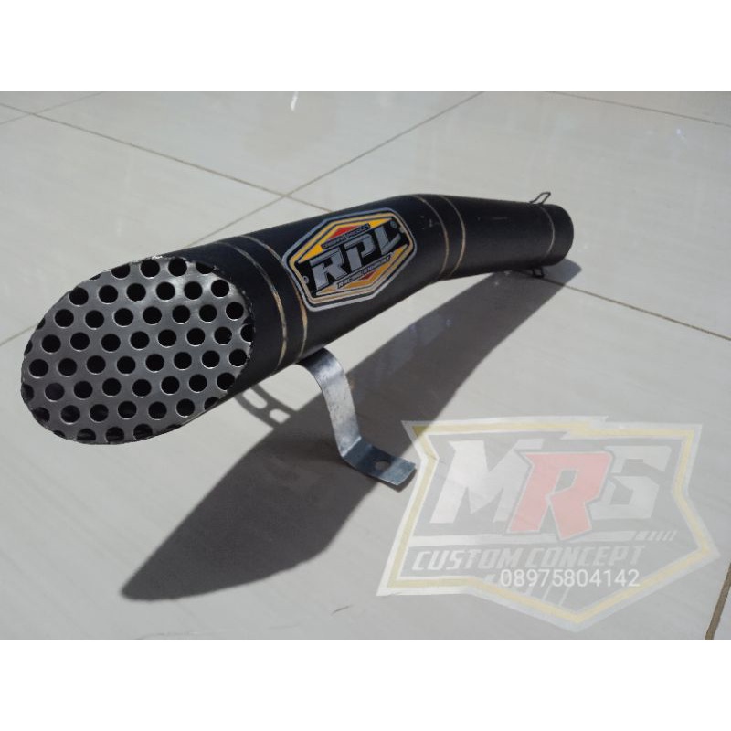 knalpot sepeda motor  selencer rpl knalpot racing knalpot motor  silencer bambu runcing