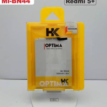 Baterai HK BN44/Redmi Note 5Plus Double IC 5600mAh