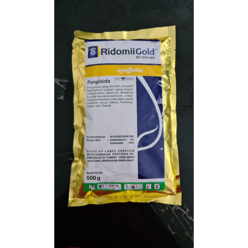 Fungisida RIDOMIL GOLD MZ4 64WG 500GRAM