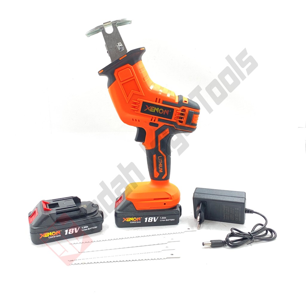 XENON CDRS1845 Mesin Gergaji Reciprocating Sabre Saw Cordless Baterai