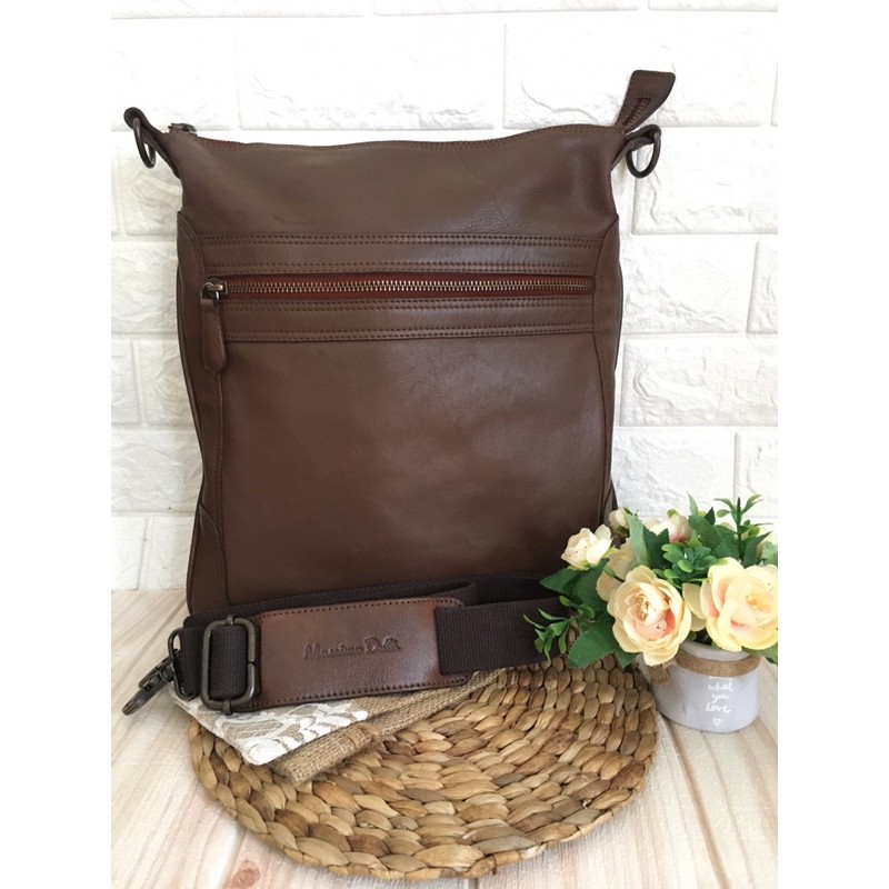 Preloved Massimo Dutti Postman Messenger Bag