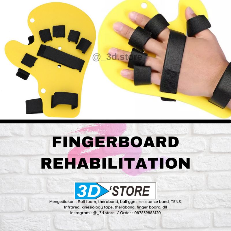 papan rehabilitasi stroke / Finger Board