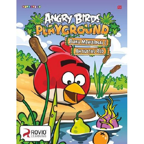 Angry Birds Playground: Buku Mewarnai & Aktivitas Red