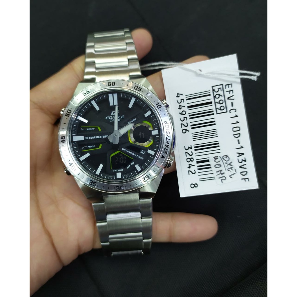 Jam Tangan Casio EDIFICE EFV-C110D-1A3VDF Original