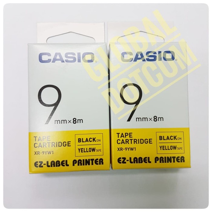 

Termurah Ez Label Tape Casio 9Mm Black Ink Yellow