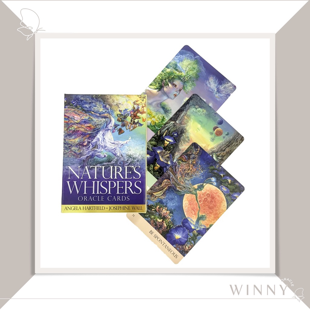 Nature's Whisper Oracle Cards | Kartu Oracle | Kartu Tarot