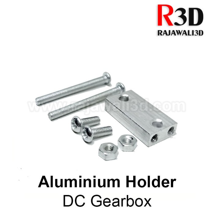 Metal Bracket DC Motor Gearbox Holder Aluminium Plate