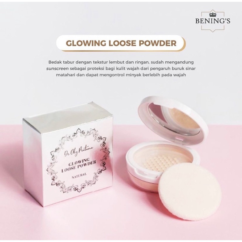 Glowing Loose Powder Benings Clinic by dr. Oky Pratama