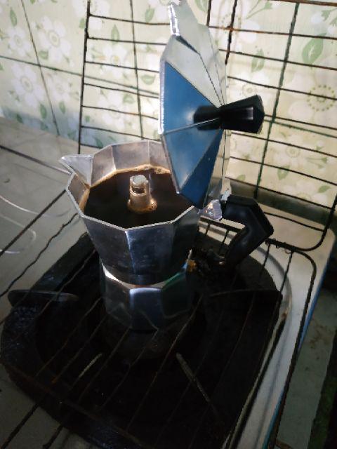 Coffee Pot /teko Kopi/ Espresso Pot /moka Pot Alumunium 3 Cup Ekonomis