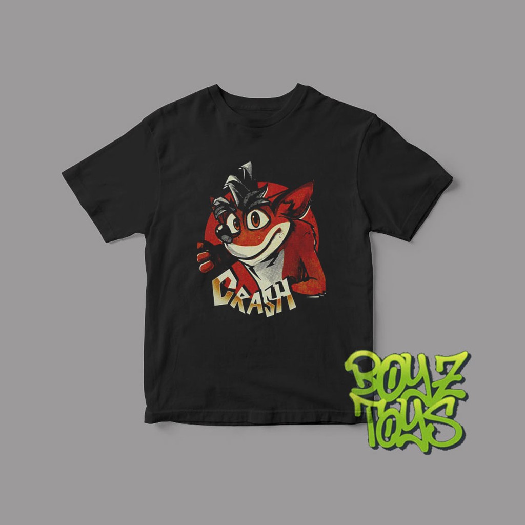 Kaos Film Anak CRASH BANDICOOT - SMILE