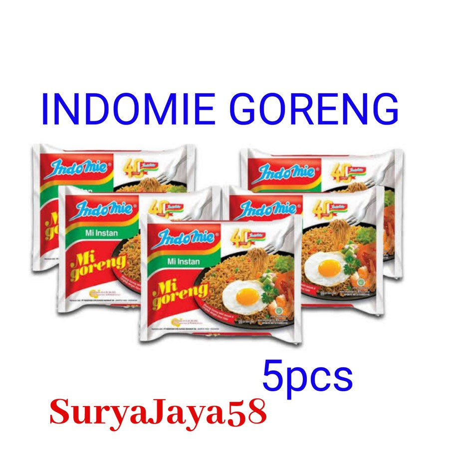 

PROMO INDOMIE ISI 5 PCS | MURAH MERIAH ECER SERBA MURAH STOCK READY