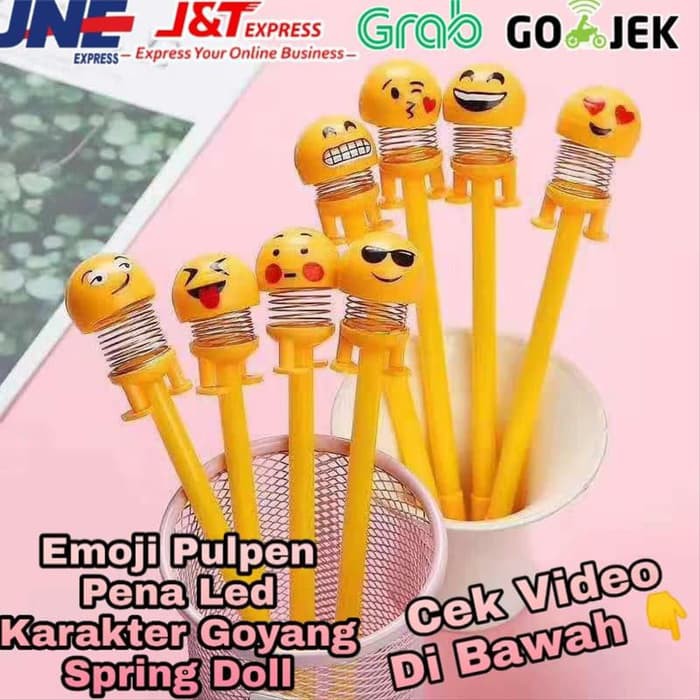 Pulpen Emoji Plus Lampu