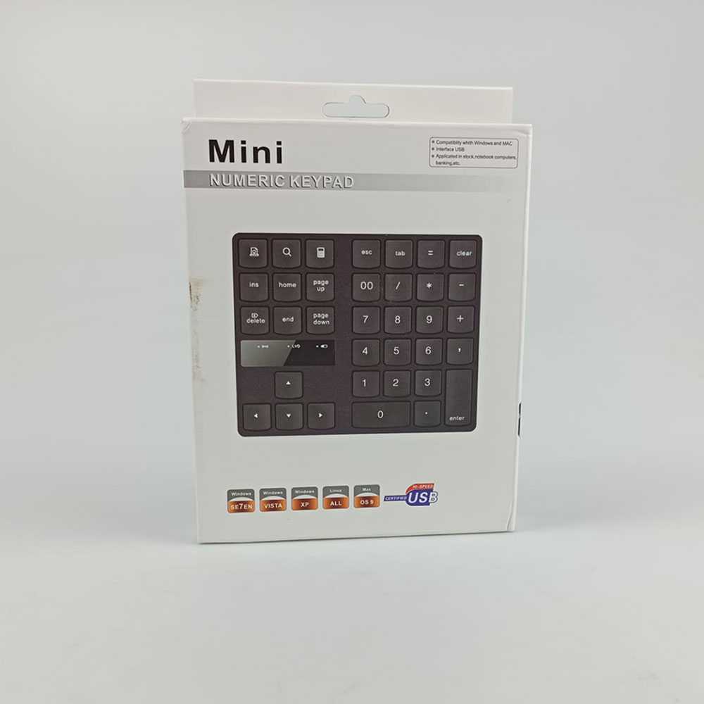 BEESCLOVER Keypad Numeric Multimedia Wireless 2.4GHz 35 Buttons - R57 ( Al-Yusi )