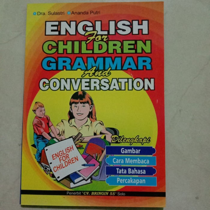 ENGLISH for CHILDREN GRAMMAR and CONVERSATION