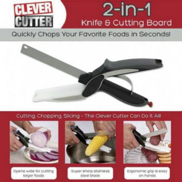 

2 in 1 knife & cutting board