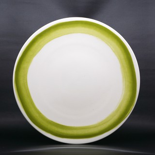 Dinner Plate Big Stroke Piring  Makan Keramik  Shopee 