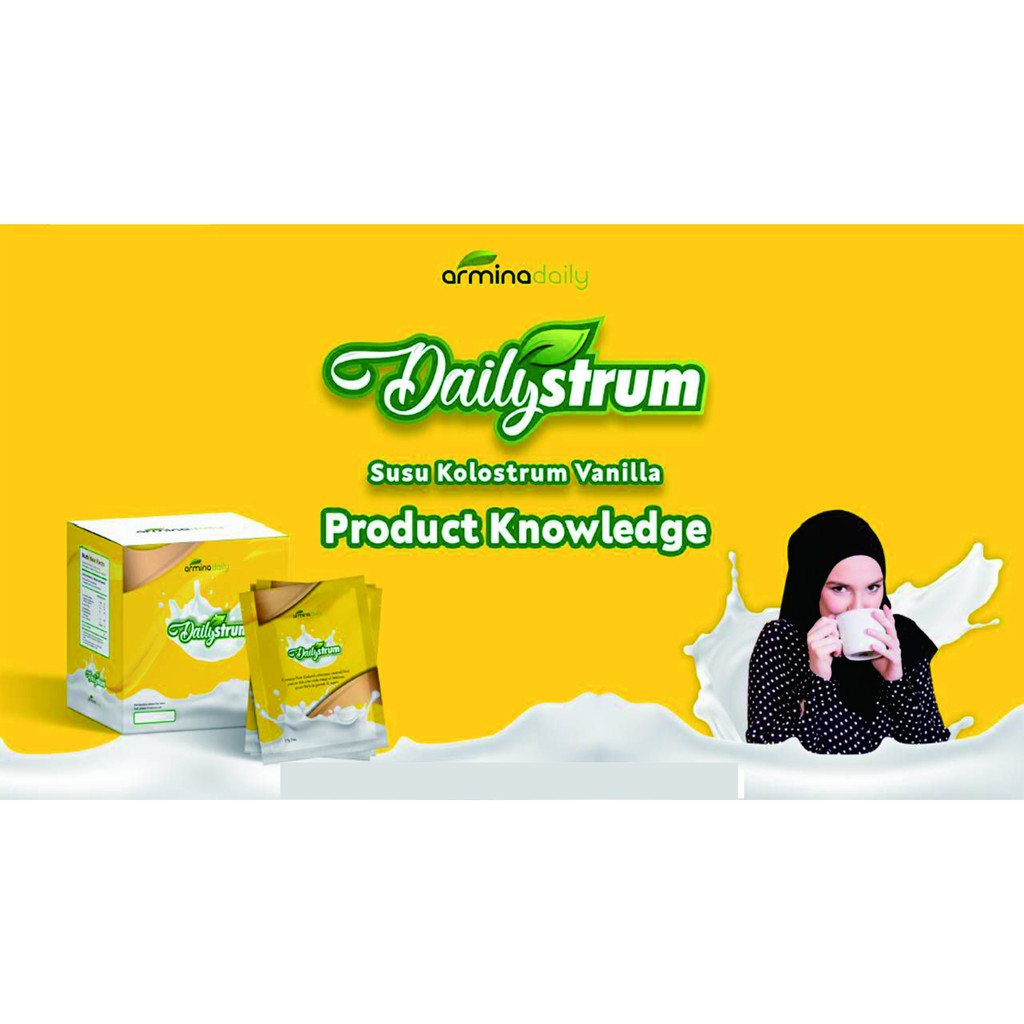 

Dailystroom - Susu Kolostrum Vanilla