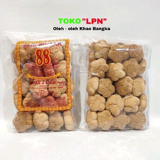 

Kue Rintak Sagu Merk 88 Asli Bangka - Bungkus Besar