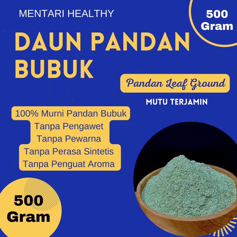 Daun Pandan Wangi Bubuk 500Gram