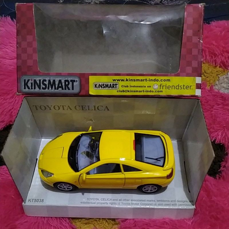 diecast kinsmart toyota celica
