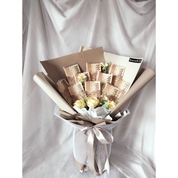 Kerangka Buket Uang 10 Lembar