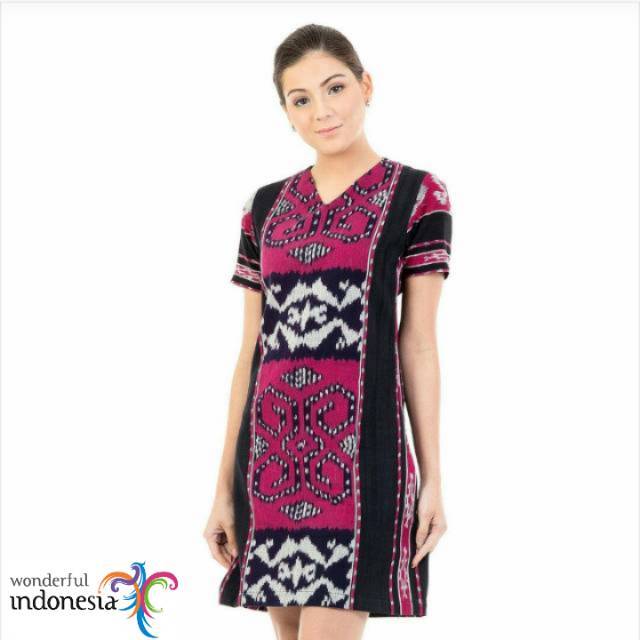 TUNIK TENUN IKAT Handmade Toraja 056S