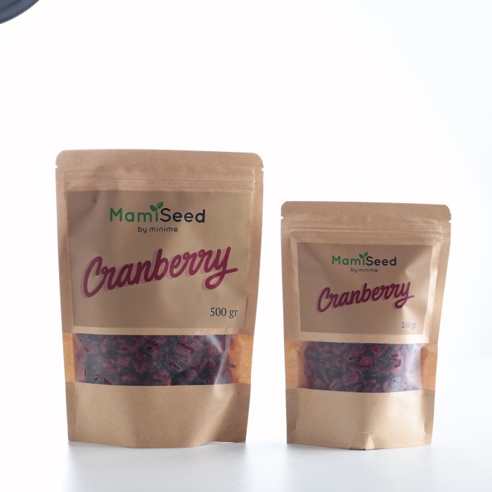 

MINUM-SIAP-DRINK-TO-READY- MAMISEED DRIED CRANBERRY 250GR -READY-TO-DRINK-SIAP-MINUM.