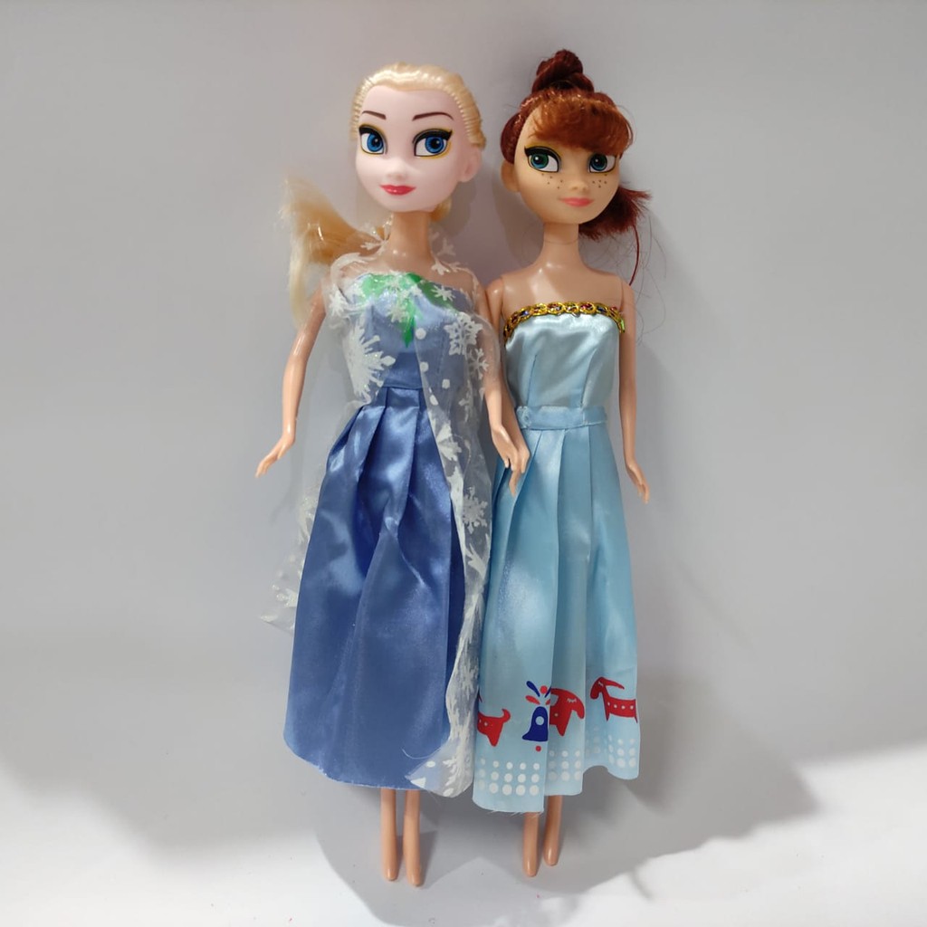 Mainan Barbie Frozen 2, Barbie Elsa, Barbie Anna