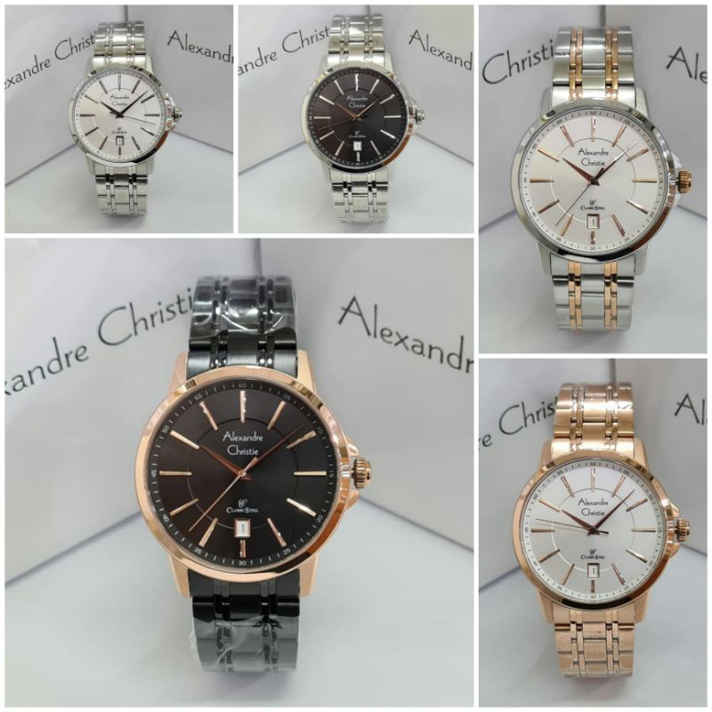 AC8636 Jam Tangan Pria Alexandre Christie AC 8636 Pria Original