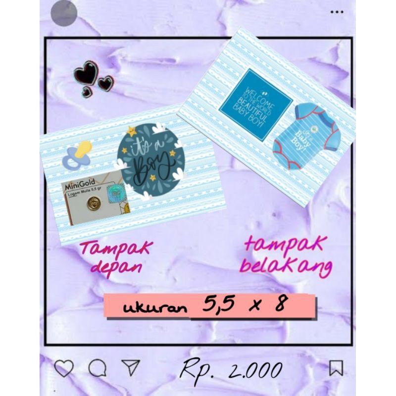 

amplop baby boy