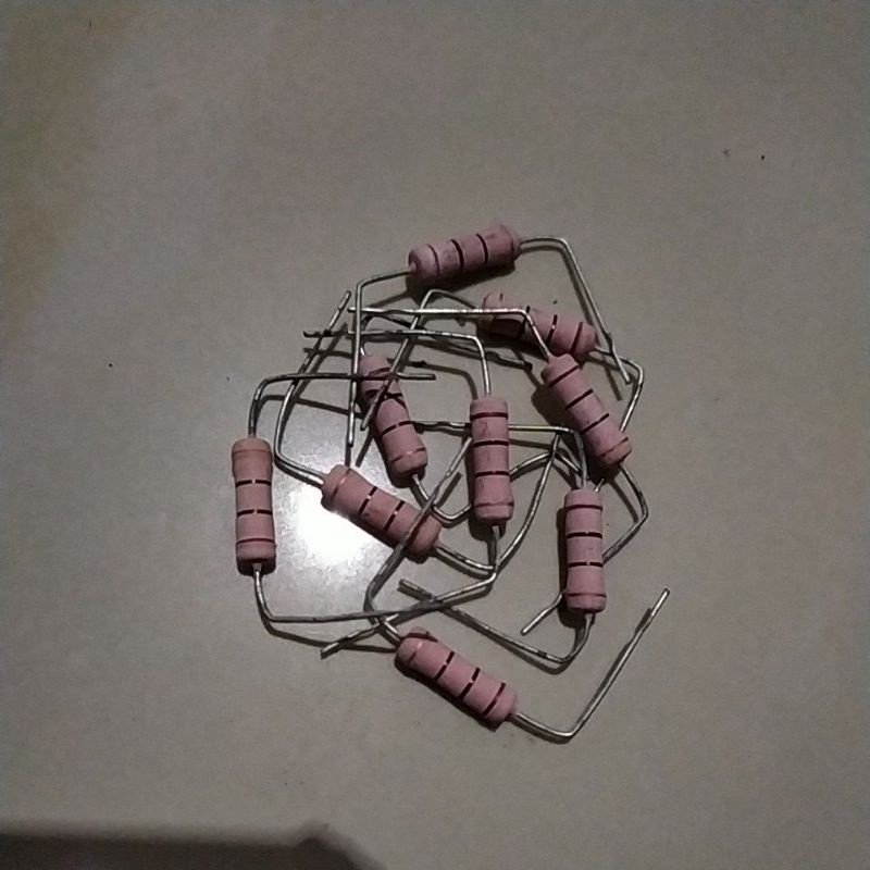 resistor 3watts 10ohm original japan asli METAL OXIDE RESISTOR