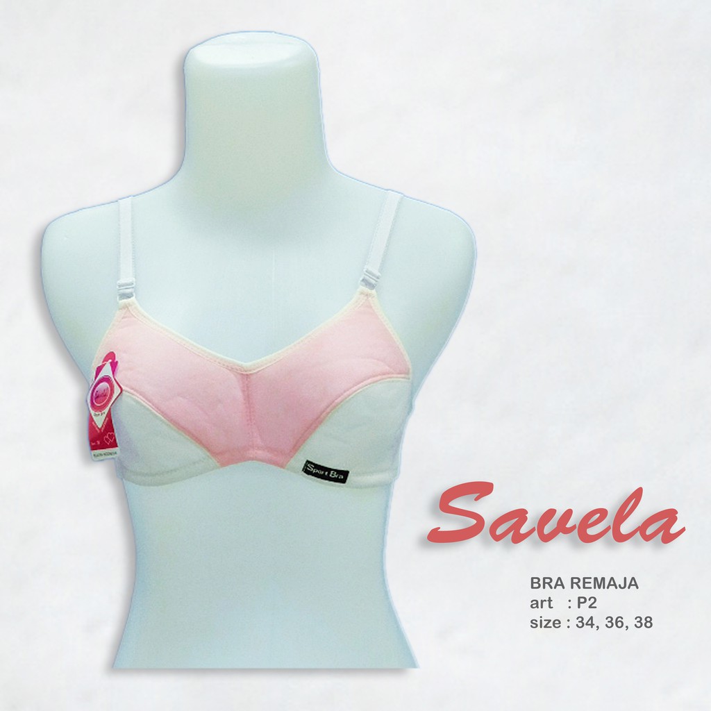 SAVELA | Sport Bra / BH Sport / BUSA TIPIS TANPA KAWAT/ art SVL P2