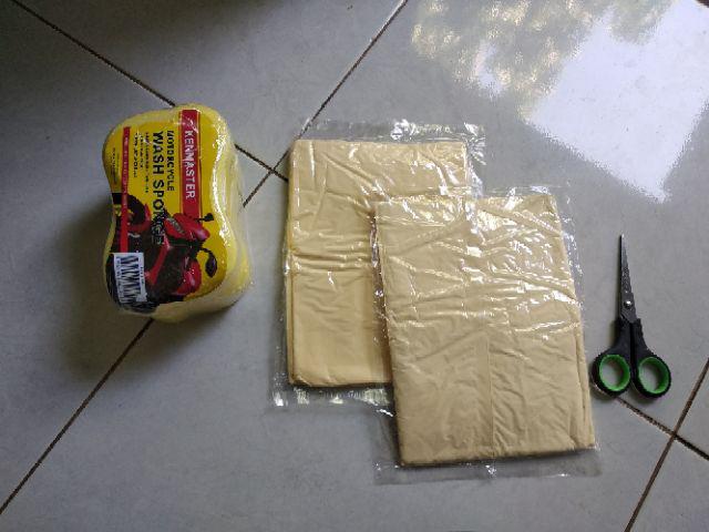 Kenmaster Wash Sponge - Busa Pencuci Motor Isi 2 Pcs