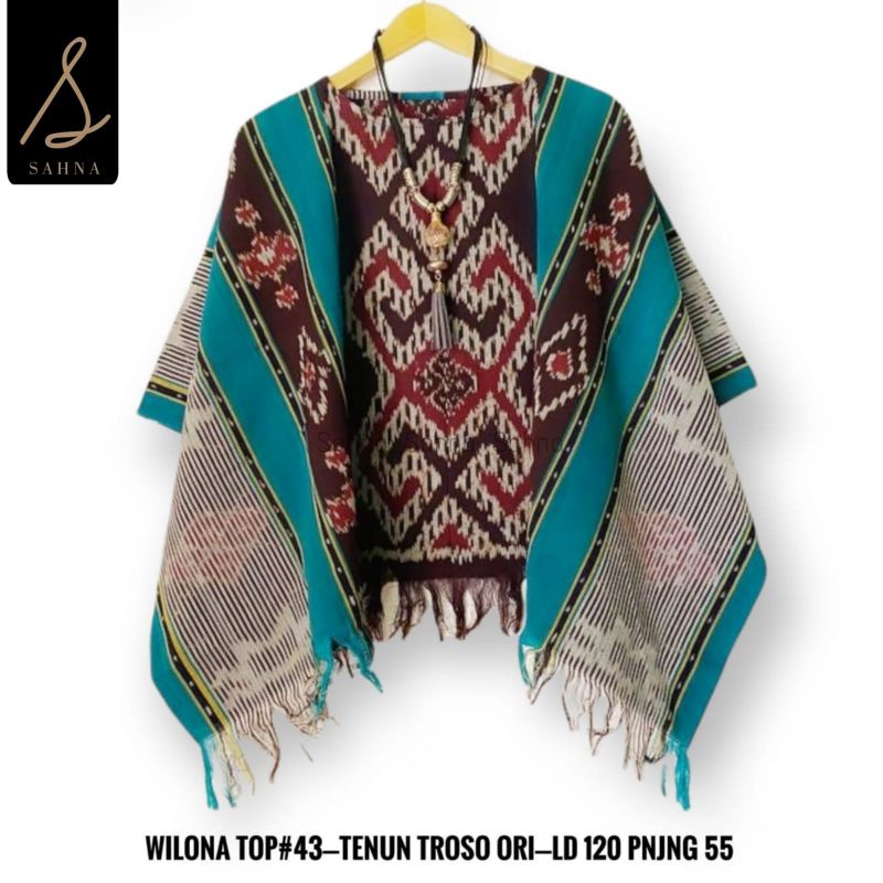WILONA TOP #43 by Sahna // Tenun Troso Ori