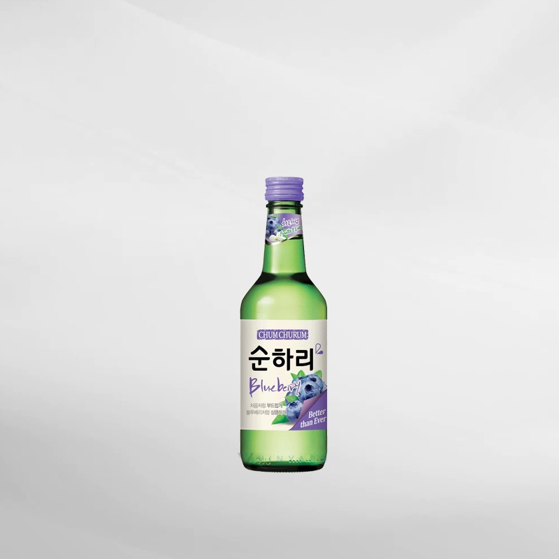 ChumChurum Soju Blueberry 360 Ml ( Original &amp; Resmi By Vinyard )