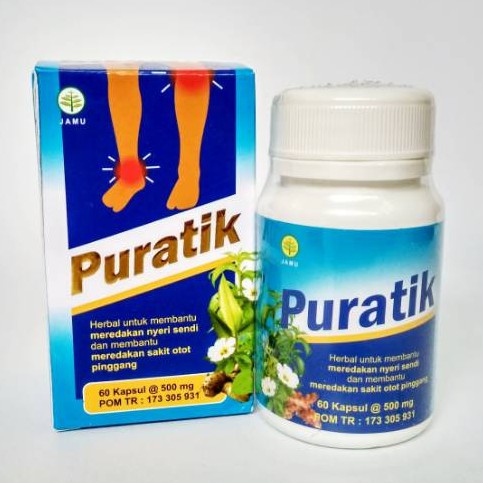 Kapsul Puratik Herbal Insani Herbal Asam Urat Dan Nyeri Sendi Shopee Indonesia