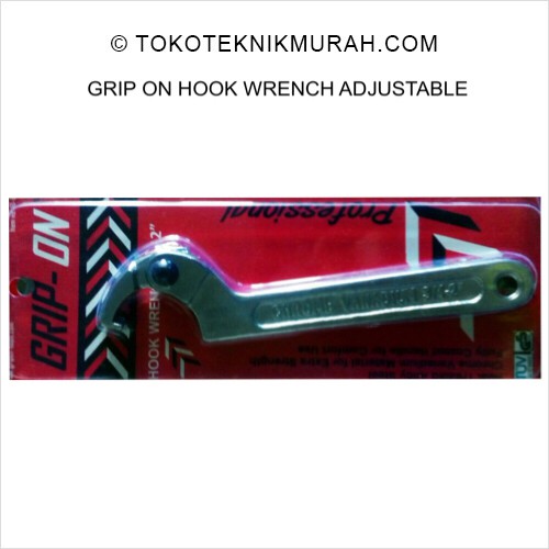 Grip On Kunci Komstir / Kait / Hook Wrench Adjustable 3/4 - 2&quot; 18-814