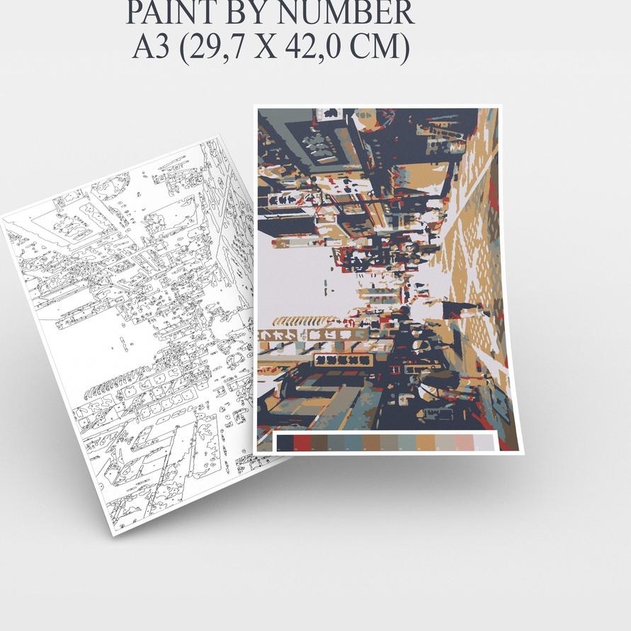 

Terlaris ! Paint By Number Kit A3, JAPAN12 SERIES 오