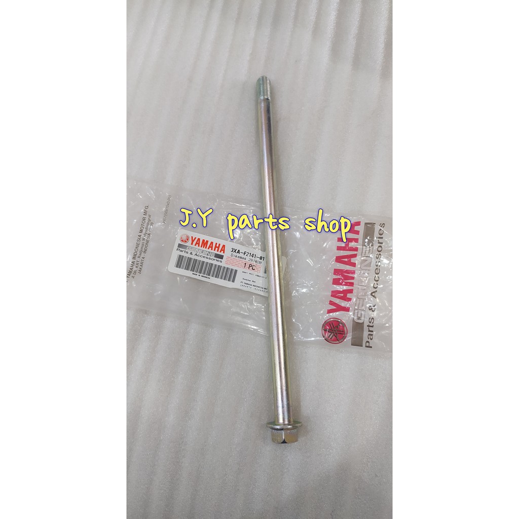 SHAFT PIVOT AS TENGAH SWING ARM FORK SASIS F1ZR FIZR FORCE 1 RXKING RX KING NEW ORIGINAL YGP 3XA-F2141-01