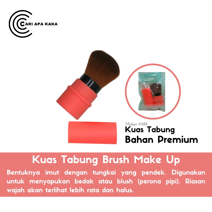 Kuas blush on Tabung / kuas tabung mini blush on