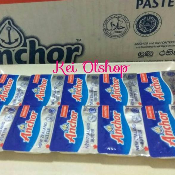 

GROSIR Anchor Unsalted Butter Mini Portion 10 cup @ 7gr