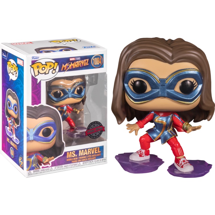 Funko Pop Original Marvel Studios - Ms. Marvel - Ms. Marvel Stepping