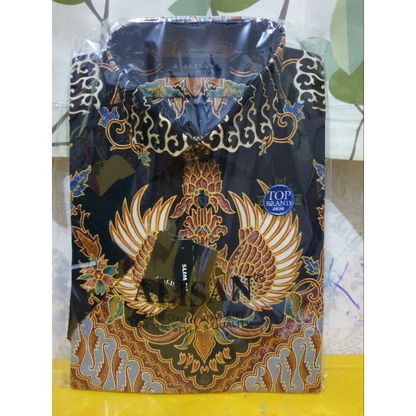 Batik Alisan Reguler Non Slimfit Tangan Pendek size 15