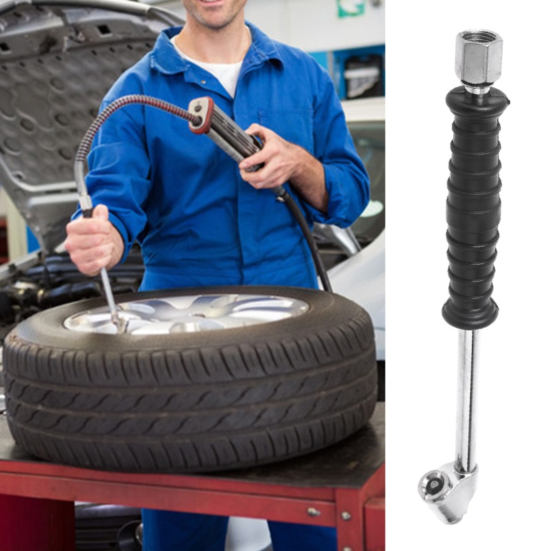 Btsg Heavy Duty Metal Air Chuck Dual for Head Inflator Alat Isi Angin Ban1Per4Inch FNP