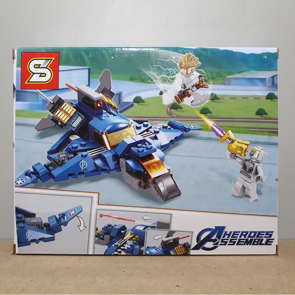 GRATIS SY1324 D Avangers pesawat Thor superhero SY 1324 lego compatible