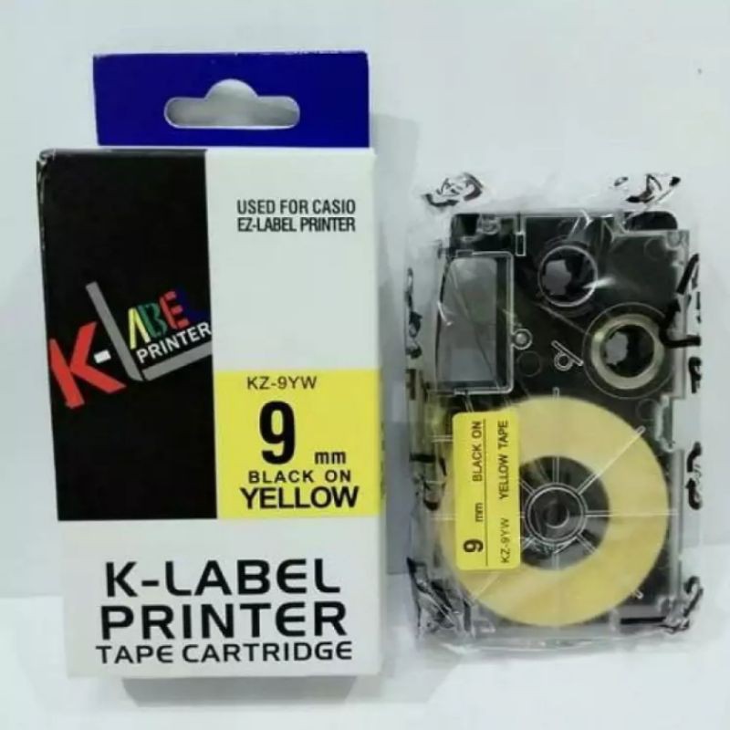 

cartridge casio kl 120 yelow black