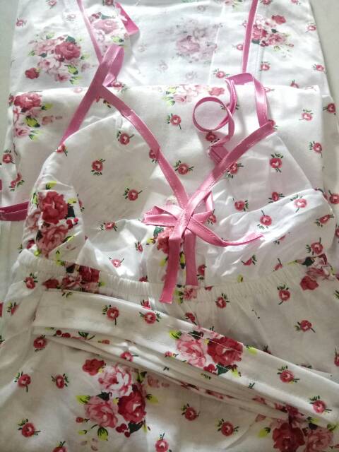 Daster kimono Premium FLOWERY ko