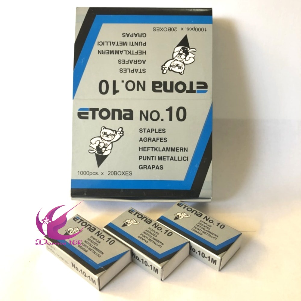 

isi stapler isi hekter staples ETONA no.10