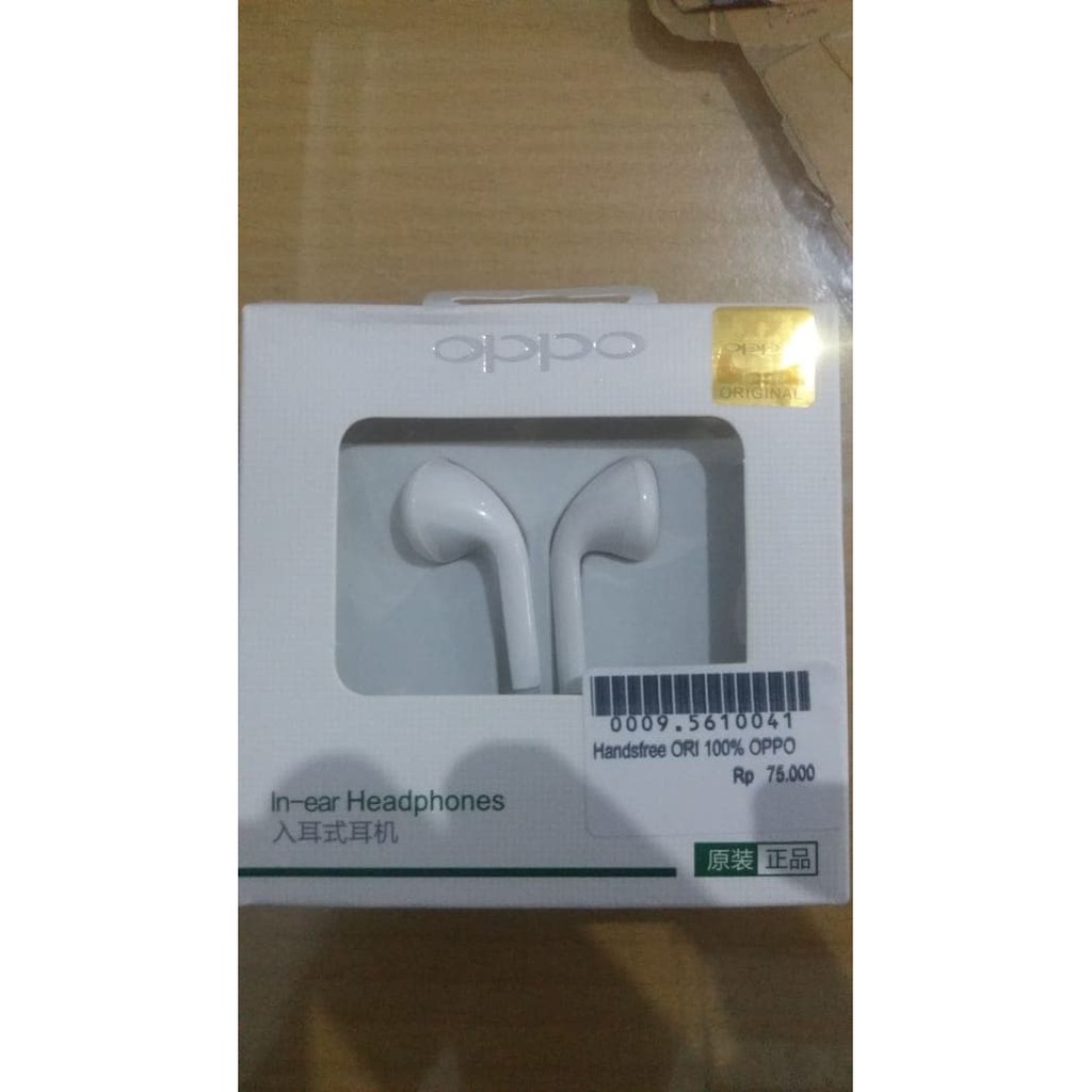 Handfree ori Oppo