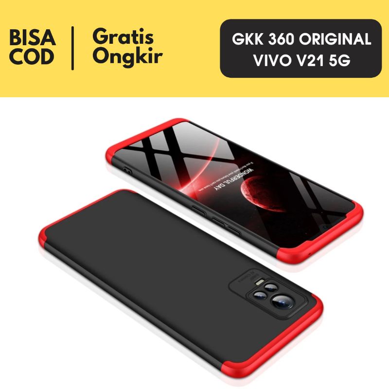 Hardcase VIVO V21 5G Case Casing GKK 360 ORIGINAL